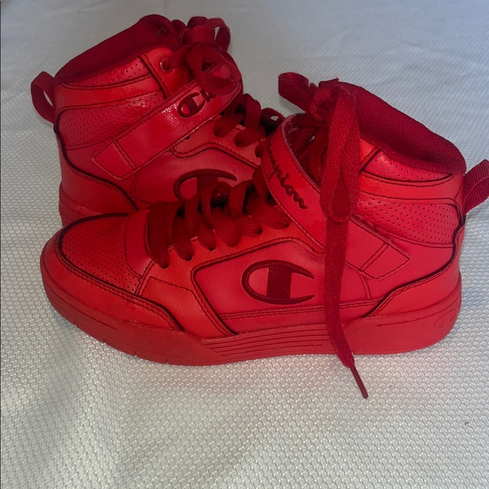 Champion Arena Power Hi Scarlet Sz 2 Preschool